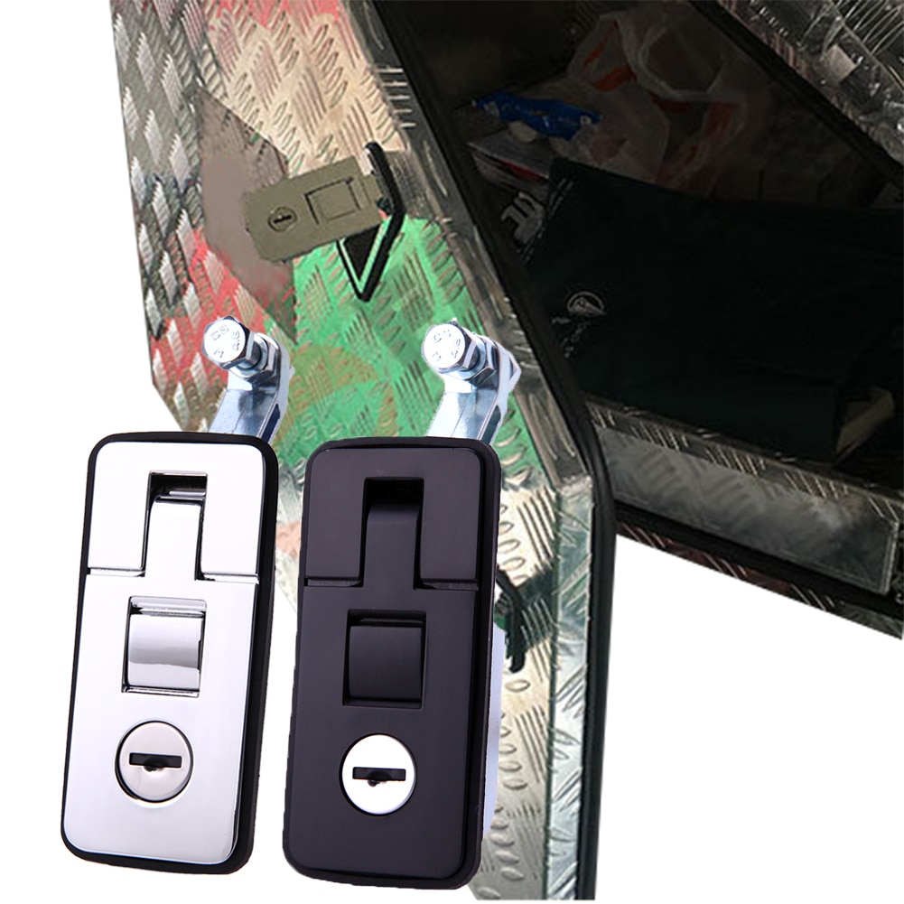 Compression Lock Latch Handle for Toolbox Camper Trailer Truck Lock Outing Travel Luggage Safe Lock 8.5x4x2.7cm