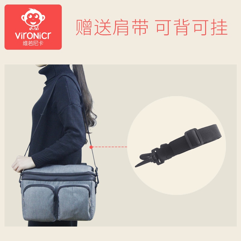 Baby klapvogn opbevaringstaske stor kapacitet bærbar opbevaringstaske elementer paraply opbevaring