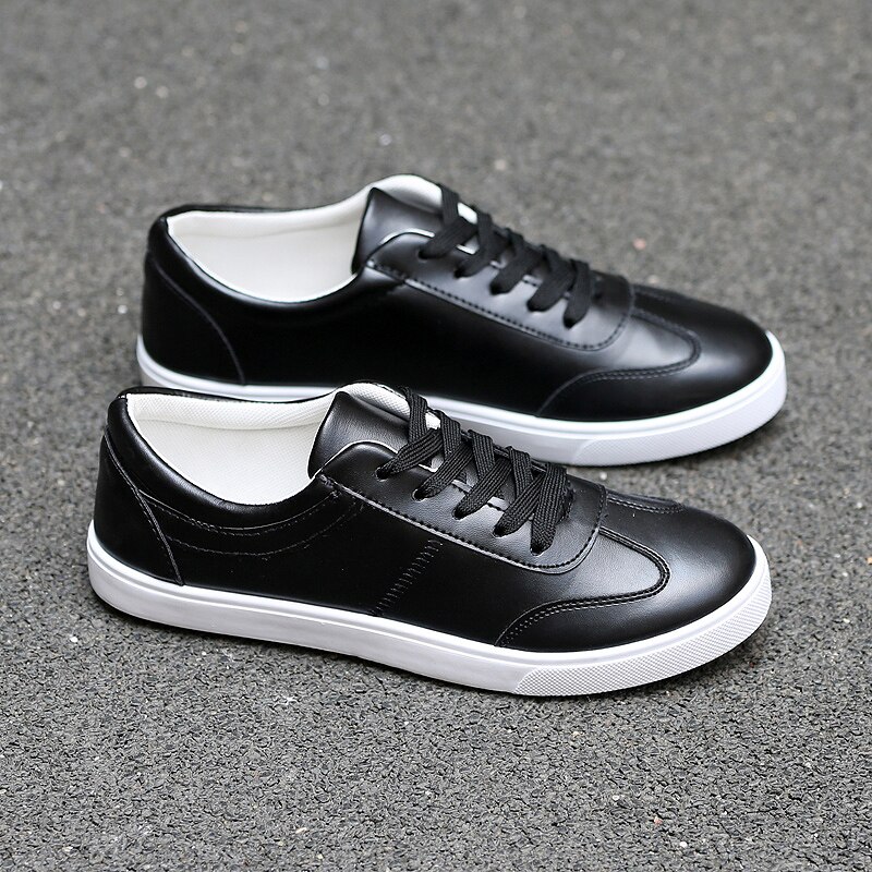 Zapatos deportivos mænd tennissko snørebånd åndbare lædersneakers tenis hombre man fitness sko chaussures homme sneakers