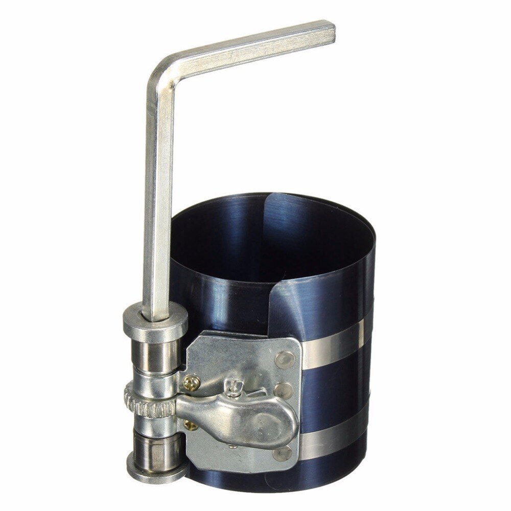 2-1/8 To 7 Inch Piston Ring Compressor Tool – 75mm Height, 65 Manganese Steel