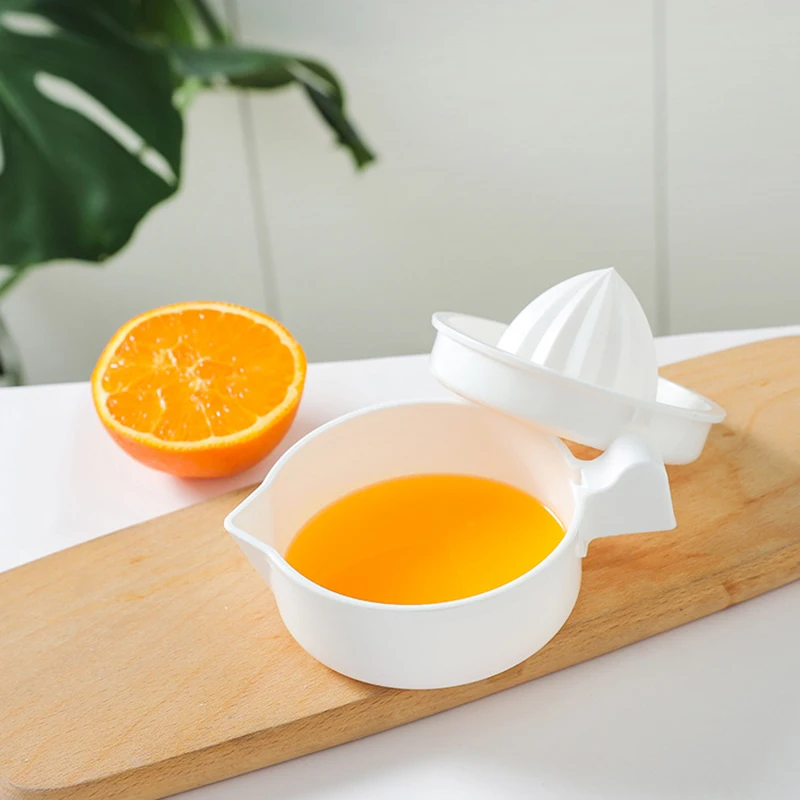 Kunststoff Manuelle Orange Entsafter Küche Orange Zitrone Squeezer Tragbare Zitrus Entsafter Multifunktions Obst Entsafter Küche Zubehör