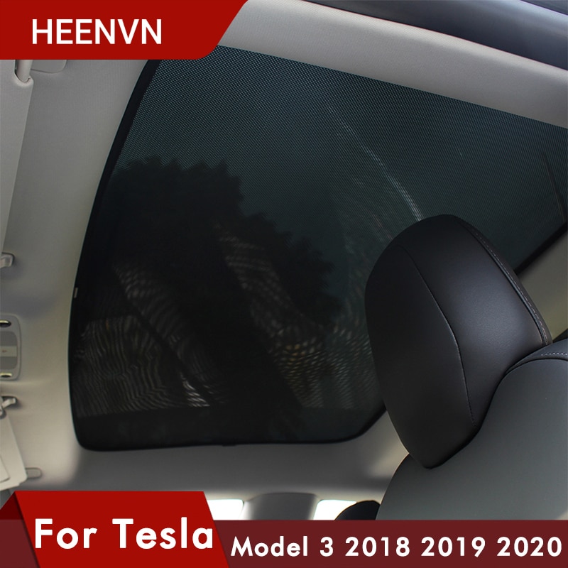 Modell3 Sonnenschutz Auto Sonnenblende Hinten Vorne Sonne Schatten Für Tesla Modell 3 Dach Dachfenster Schattierungen Schutz Ac