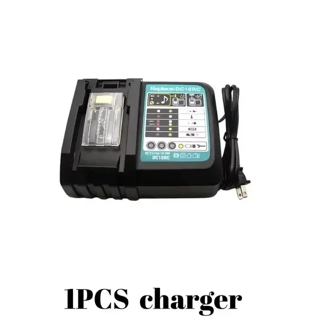 100%  originale makita 6ah/8ah/12ah for makita 18v batteri  bl1830b bl1850b bl1850 bl1840 bl1860 bl1815 erstatnings litiumbatteri: Grønn