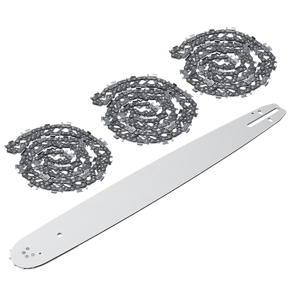 20 Inch Chain Saw Chain Guide Bar+1/2/3 Saw Chains 3/8 76DL 63" For STIHL MS290 MS291-310-340-360-380-391-440 Garden Tool