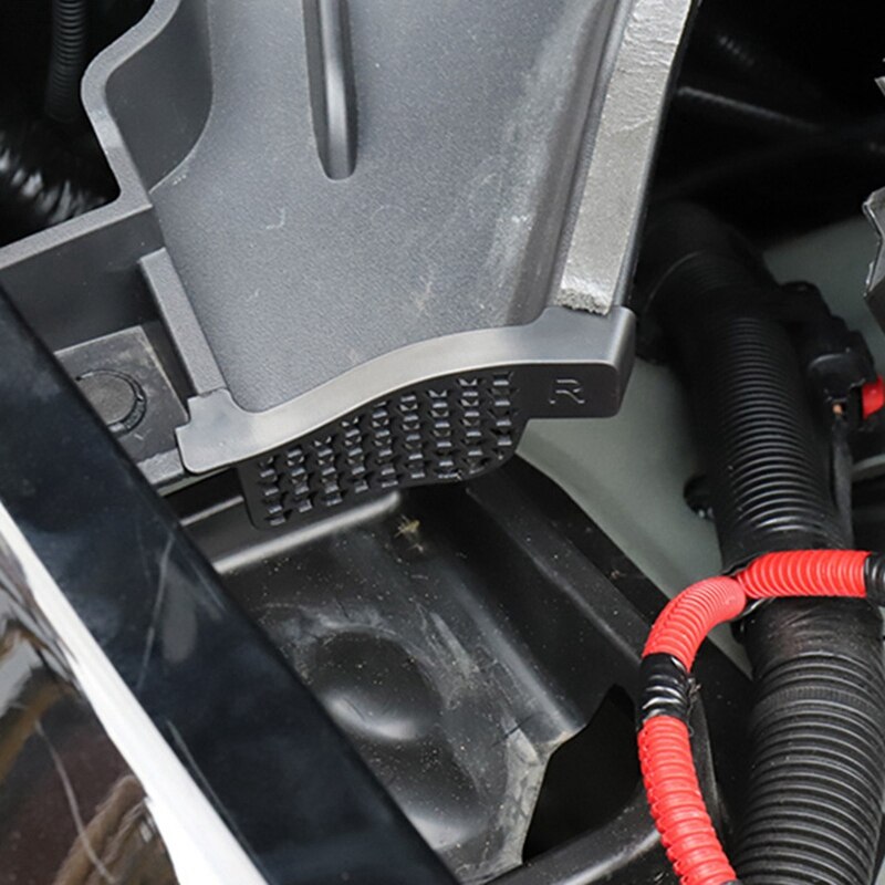 2Pcs Car Front Trunk Decoration Cover for Tesla Model Y Front Trunk Drainage Channels Anti-Blocking Cover