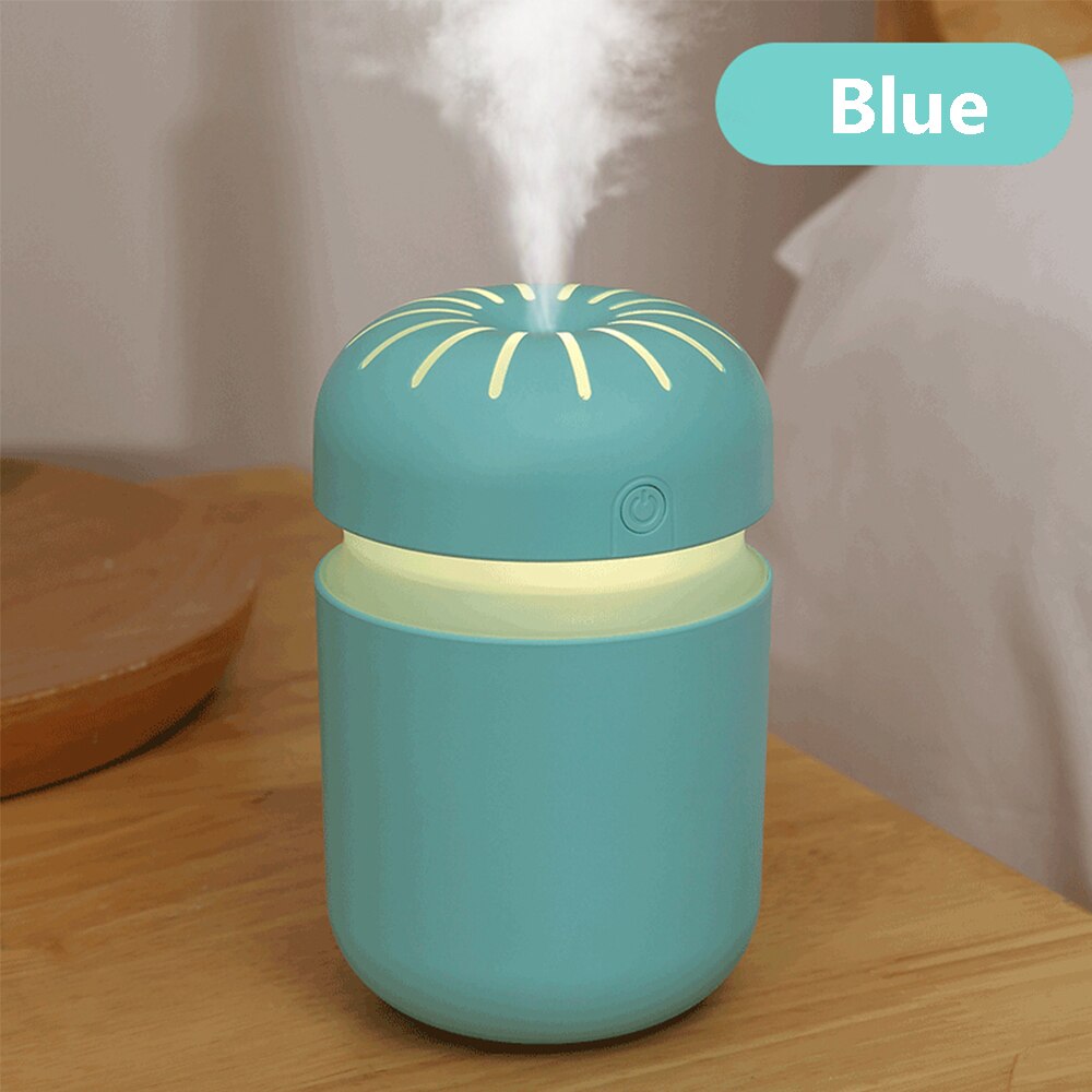 Usb Mini Auto Aromatherapie Verstuiver Led Draagbare Ultrasone Essentiële Aroma Olie Diffuser Luchtbevochtiger Hydraterende Spuiten Kantoor: USB Green