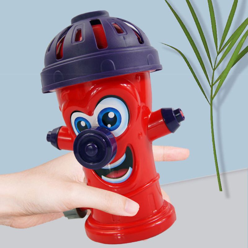 Waternevel Sprinkler Voor Kinderen Achtertuin Spinning Brandkraan Sprinkler Speelgoed Voor Peuters Hecht Aan Standaard Tuinslang