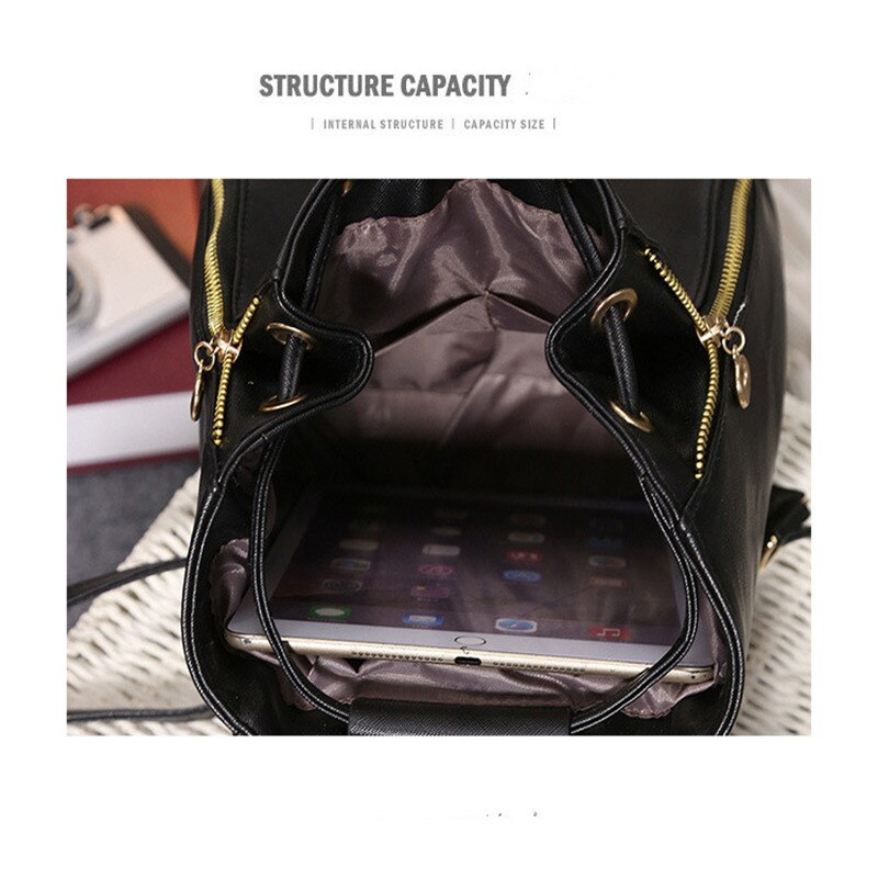 Women's Backpack College Style Casual Casual One Shoulder Bag Korean Trend Women's Bag Small Messenger Bag