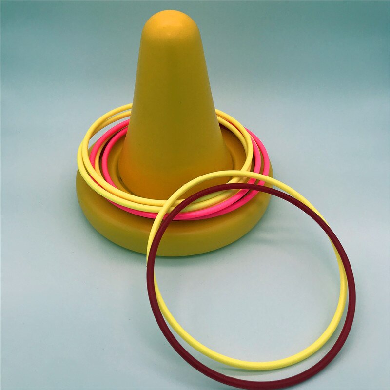 Sensorische integratieapparatuur, kruk met één voet, stoel, kleuterschool, vroege kinderjaren, fysieke fitheidstraining, evenwicht, enkele voet: Du jiao yi gele 8 cirkel