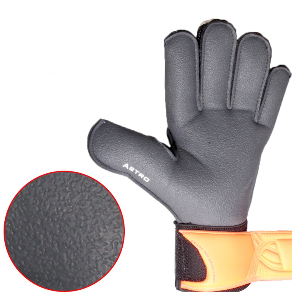 Guantes de fútbol antideslizantes de látex Natural para hombre, alta densidad, , grueso, 3mm, portería de fútbol,