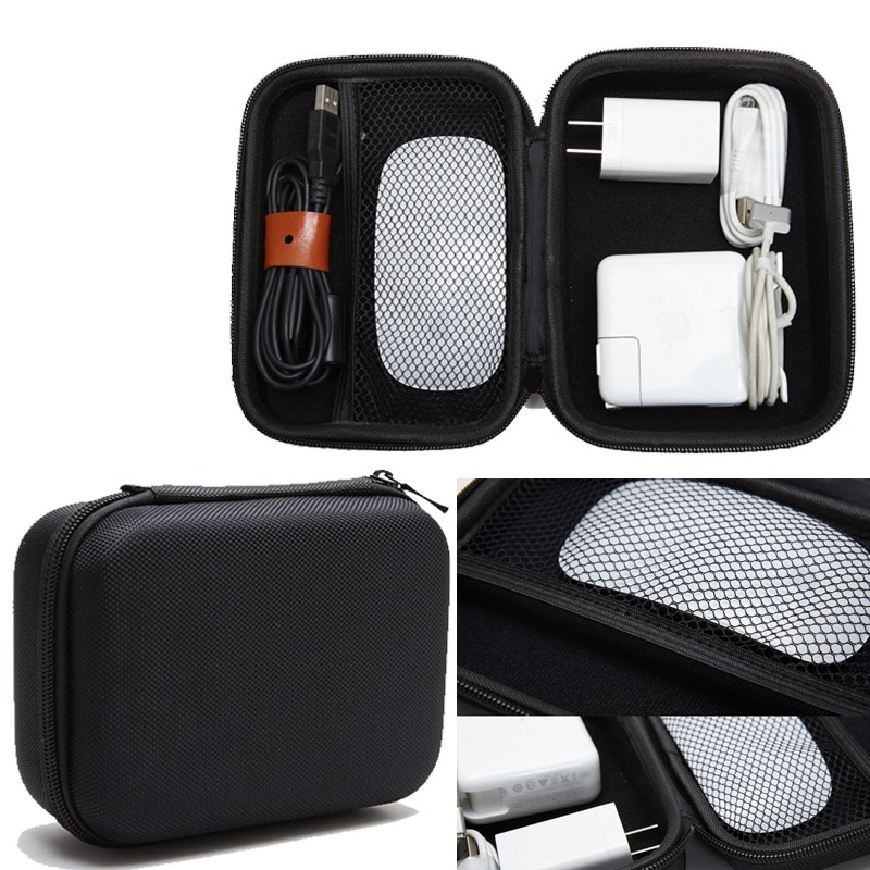 Case bag for 2.5&quot; Hard Drive Disk HDD SSD Storage Pouch Bag Case for Accessory Mouse, Cellphone, Cables, SSD, HDD