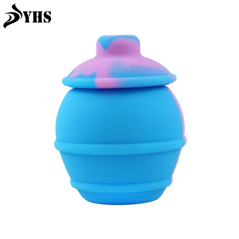 3pcs 35ml Nonstick Silicone Wax Containers Silicone Storage Container bottle jar dad For Wax Oil: purple blue