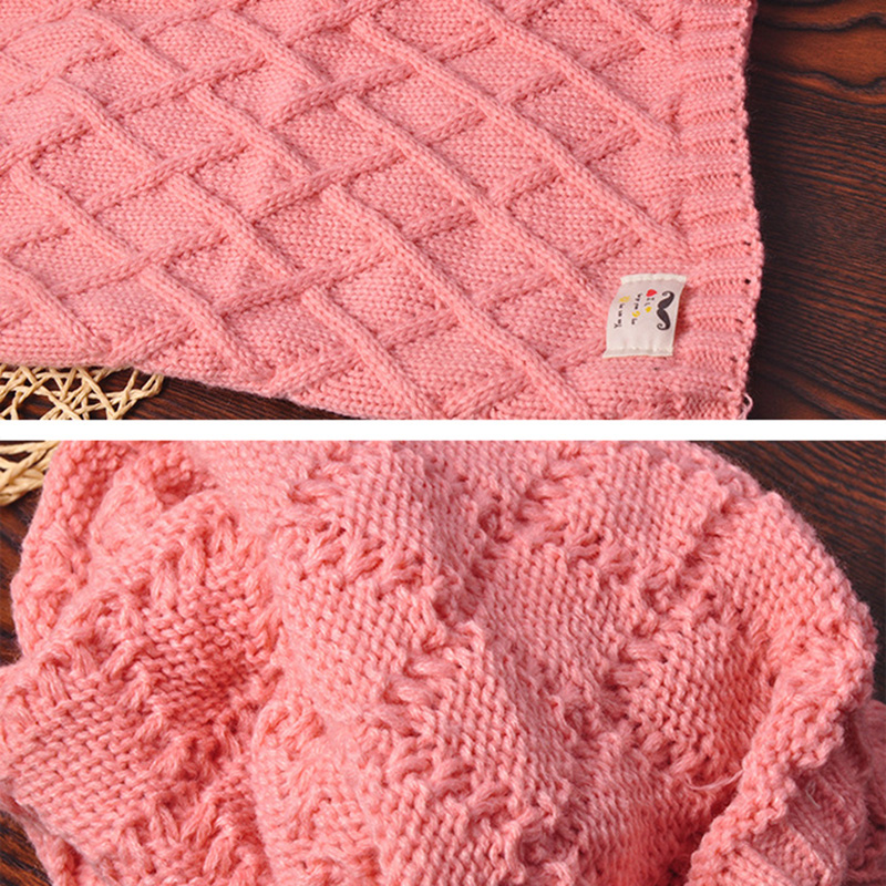 Autumn Winter Cute Kids Scarf Girls Boys Knitted Wool Scarves Children Solid Color Warm O Ring Scarf Outdoor Crochet Neck Warmer