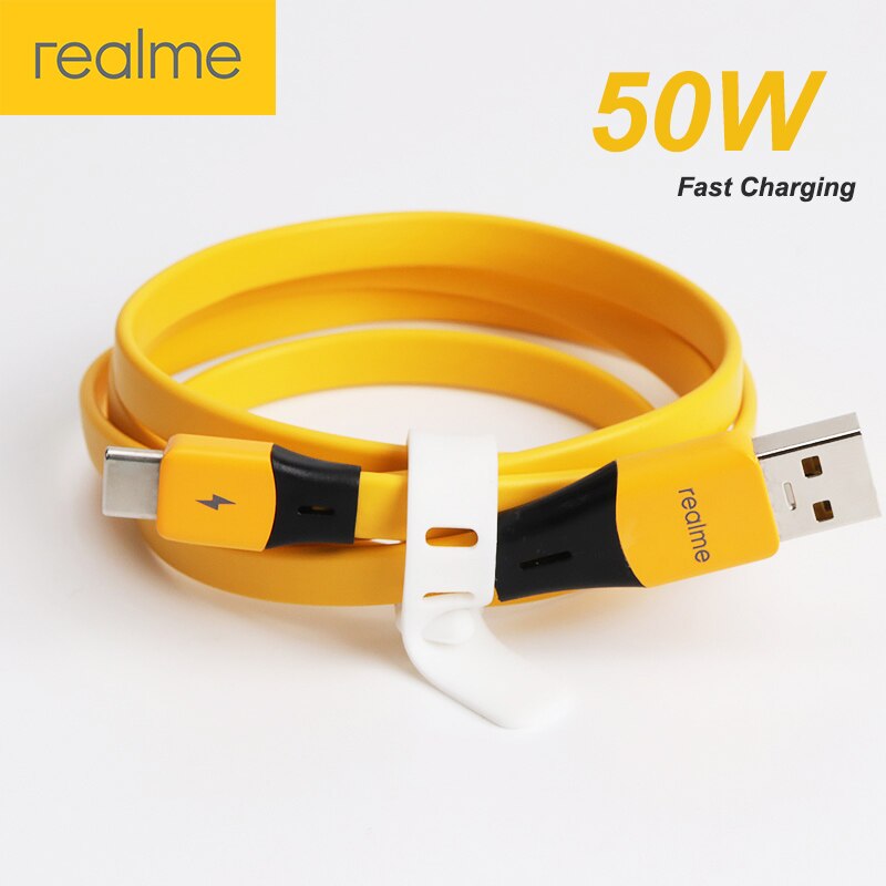 Realme 9 8 cabo de carga rápido super cargador 6.5a oppo tipo c cabos de telefone vooc supervooc 65w 50w para encontrar x3 neo x2 reno 7 6