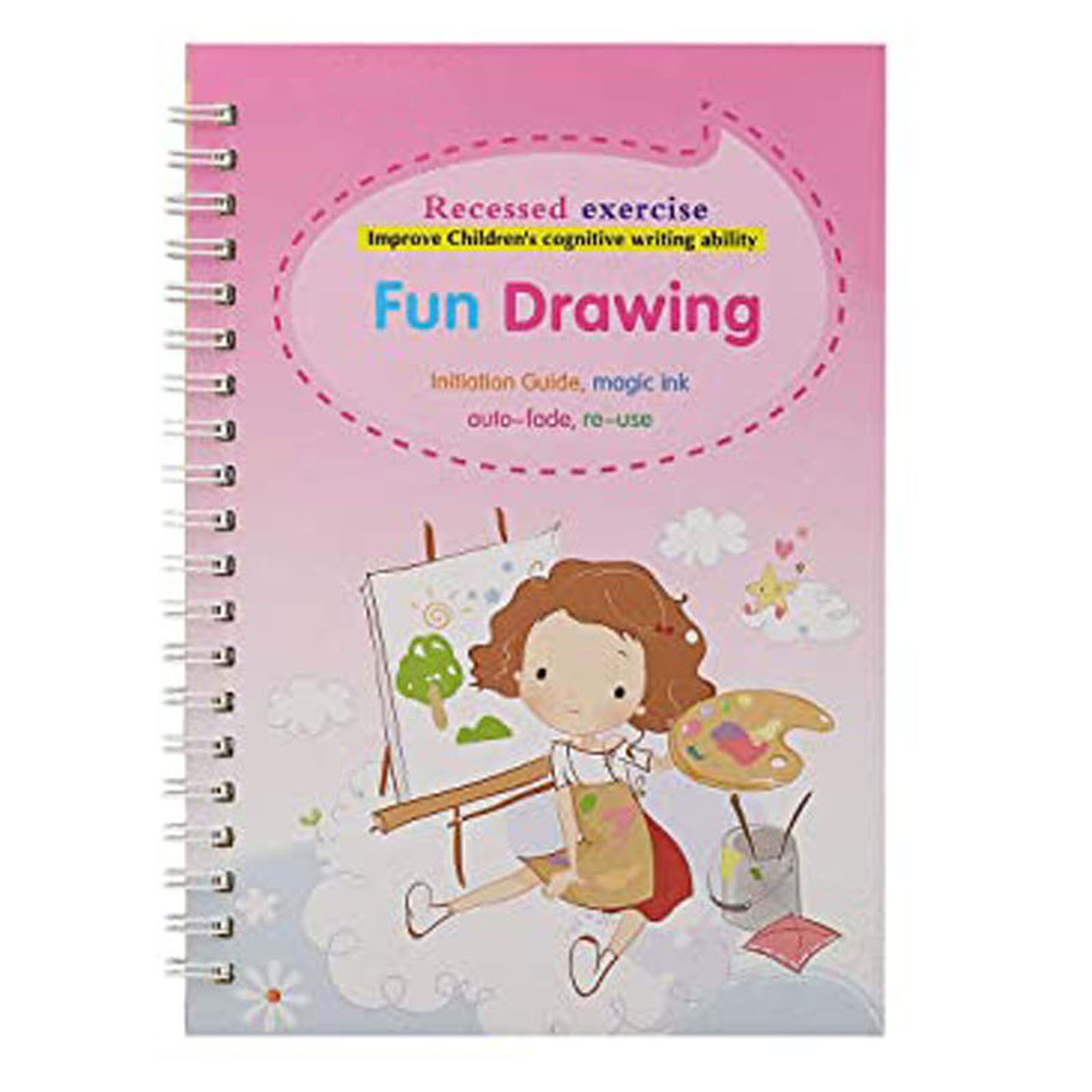 Magic Calligraphy Reused Handwriting 1 Copybook Children Copybook Practice Props For Handwriting Practitioners#p30: C