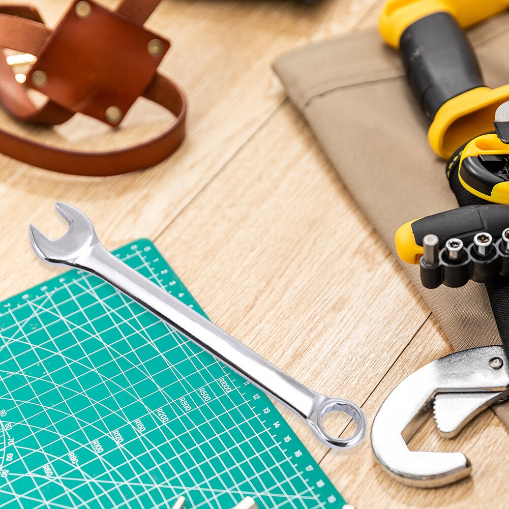 Open Box End Combination Metric Wrenches Steel Dual-use Fixed Fast Head Mechanical Spanners Tool Kit Car Repair Tools