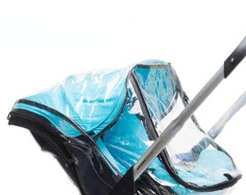 4 in 1 Kinderwagen Gewijd Accessoires Kinderwagen Regenhoes Klamboe Opknoping Tas Mummie Tas Zonnescherm Wiel Accessoires: GRIJS