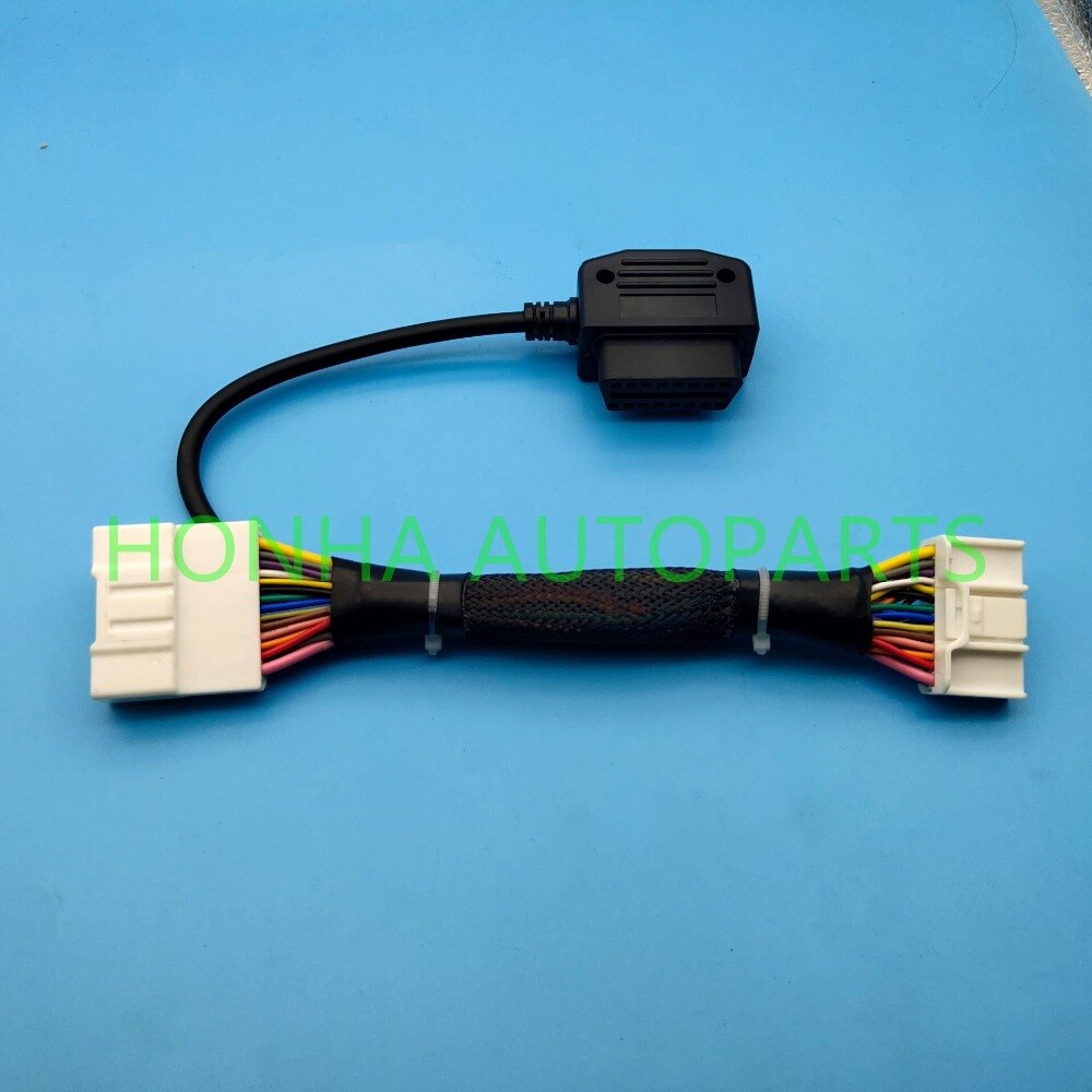 90980-12771 90980-12770 mannlig hunn 26 pins kontakt tesla modell 3 obdii diagnostisk sele elektronisk kabel til energikjøretøy