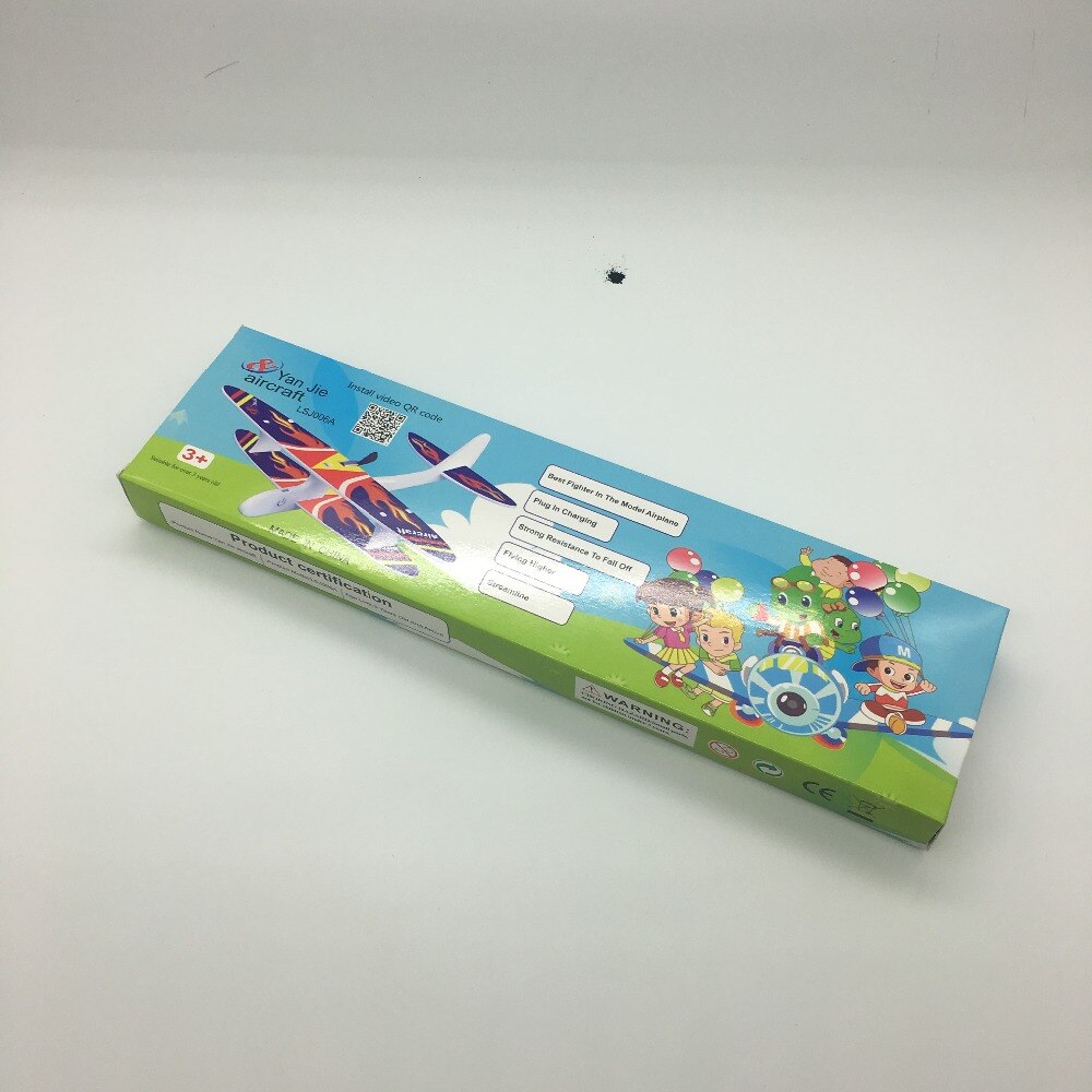 Hand Gooi DIY Flying USB Elektrische Power Motor Glider Planes Schuim Vliegtuig Party Bag Vulstoffen Kids Kinderen Model Speelgoed game
