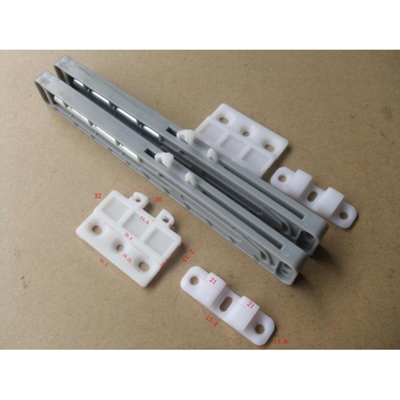 2Pcs/Lot Sliding Door Damper Buffer For Wardrobe Closet Cabinet Cupboard