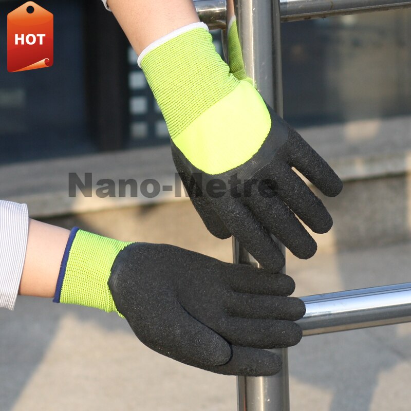 Super Warm Thermische Winter Werk Handschoenen Koude Opslag Anti-Freeze Unisex Slijtage Winddicht Lage Temperatuur Veiligheid Handschoen