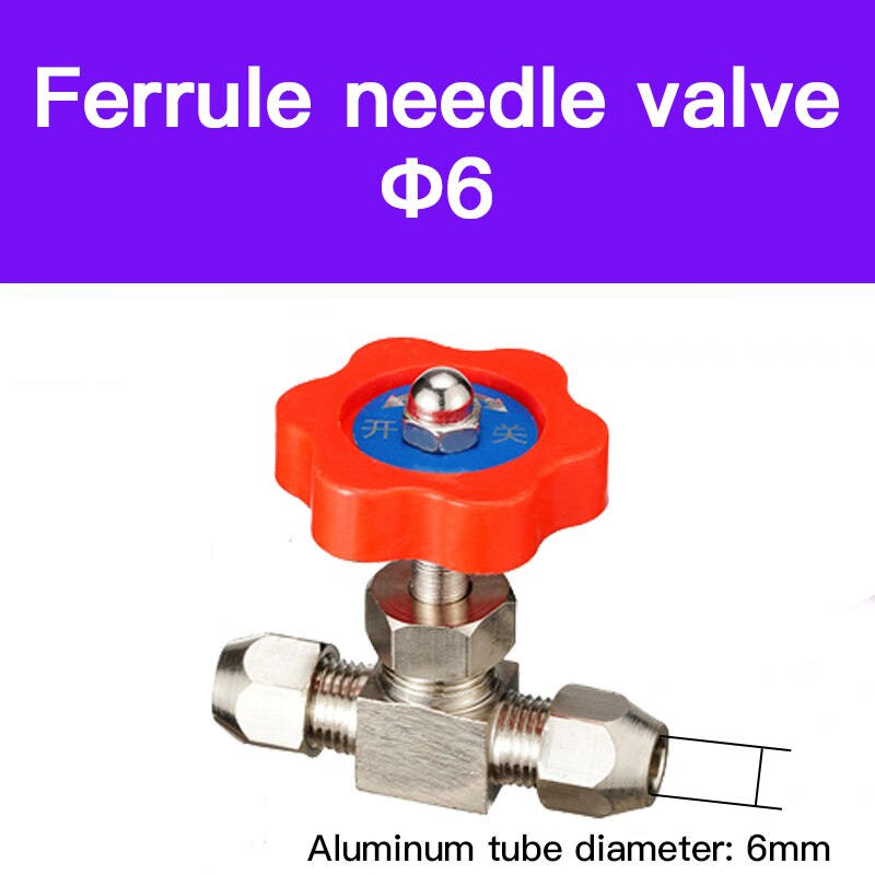 1pc Mini Air brass ball valve double inner ferrule... – Grandado