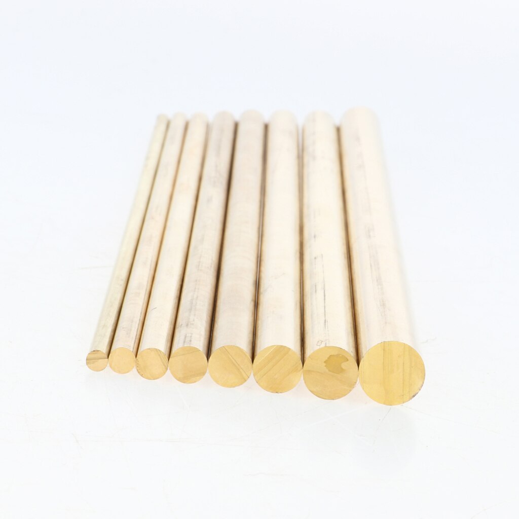 4mm 5mm 6mm 7mm 8mm 9mm 10mm 12mm Dia, 10' Length Solid Brass Round Rod Bar
