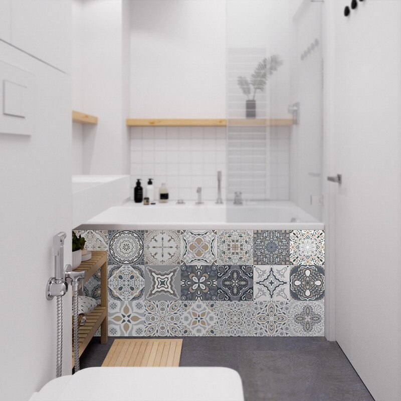 Waterdichte wandtegels sticker, zelfklevend, zelfklevend, zelfklevende achterwand tegel stickers voor huisdecoratie, woonkamer, keuken, badkamer