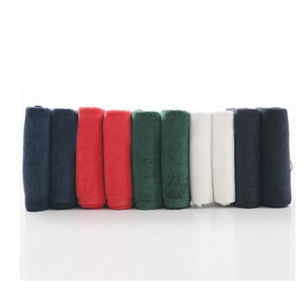 40*60cm katoenen golfhanddoeken met mentale haak, snel drogende sporthanddoeken, badlus, hangende handdoek