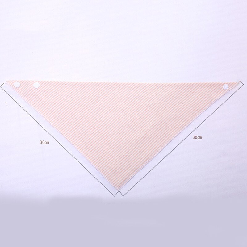 bambino Bavaglini Triangolo di Alta Qualità di Cotone Morbido beige A Righe di Stampa Del bambino Bandana bavaglini dribblare Bavaglini