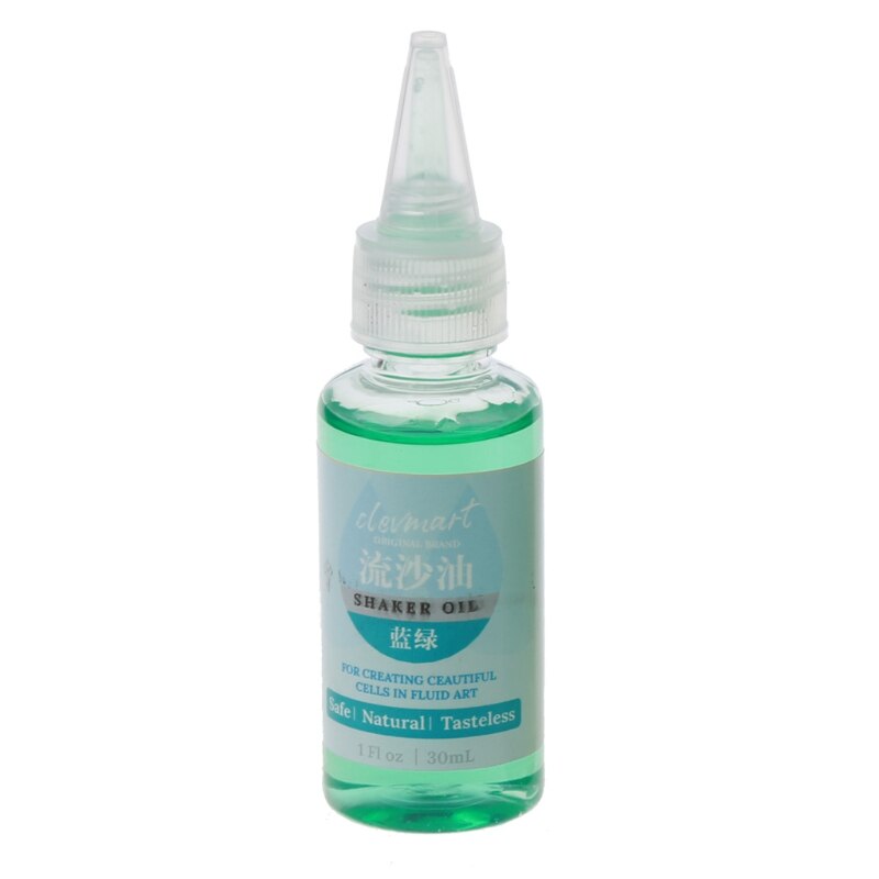Huile de coulée en Silicone acrylique UV résine époxy, moule en Silicone, flux liquide huile d&#39;art résine Shaker huile de sable mouvant artisanat d&#39;art 30ml