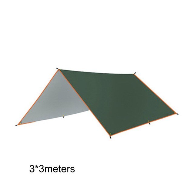 210x150cm Outdoor Camping Tent Tarp Zonnescherm Regentent Luifel Waterdichte Picknick Mat   Color  Blue