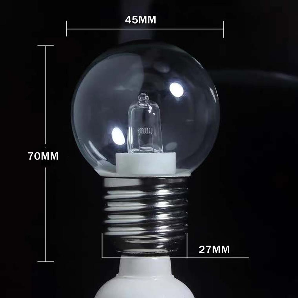 12V 50W E27 Oven Light Bulb High Temperature Resistant Durable Microwave Lamp Bulb Sewing Machine light