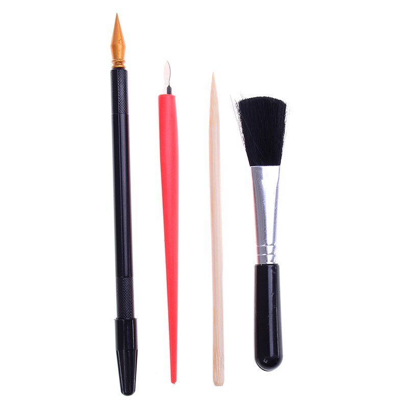 1set With Stick Scraper Pen DIY Painting Drawing Scratch Arts Set Black Brush For Scratch Sketch Art Papers Boards Tools
