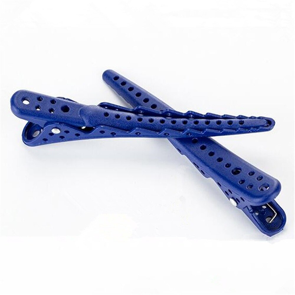 6Pcs Pro Salon Haarspeldjes Kappers Haarspelden En Clips Alligator Clips Kapper Haar Sectioning Clip Haar Snijgereedschappen