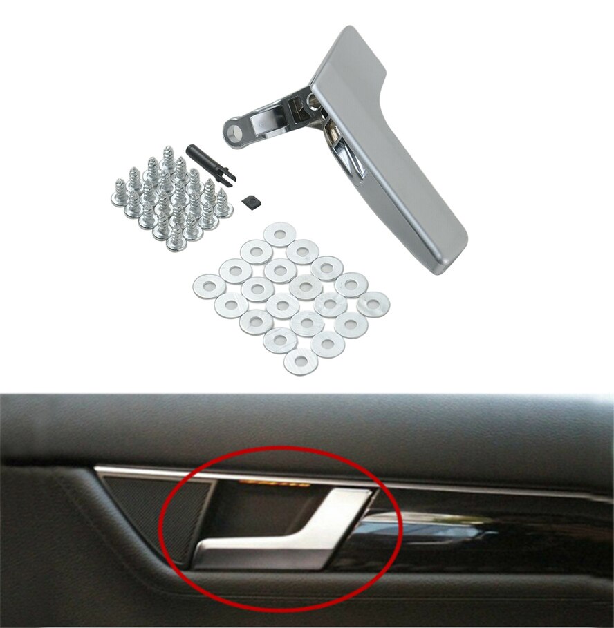 for Mercedes W204 X204 Left Inner Interior Door Handle Repair Kit 2047201171 2047201763