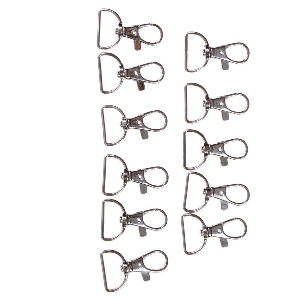 QUARKZMAN 1,6 draaibare karabijnhaak sleutelhanger, 12