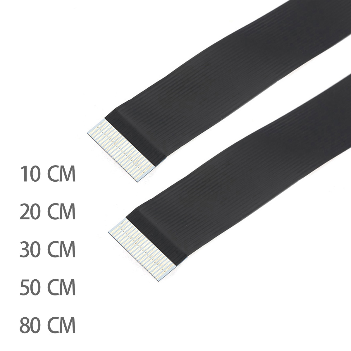 FPC Ribbon Flat HDMI-compatible Cable 10CM-80CM Micro HDMI-compatible Mini 90 degree Adapter for HDTV FPV Aerial