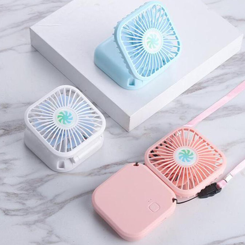 Mini Usb Opladen Geruisloze Desktop Elektrische Ventilator Decoratie Cool Air Hand Held Reizen Cooler Cooling 3000Mah