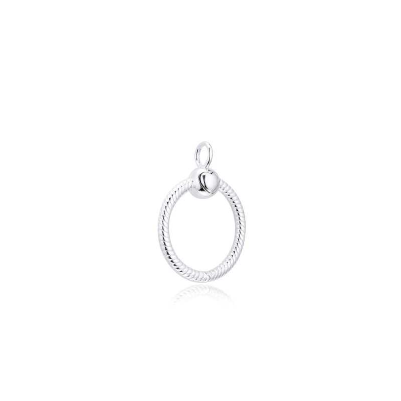 Echte 925 sterling zilveren momenten kleine o hanger dames sieraden fabriek