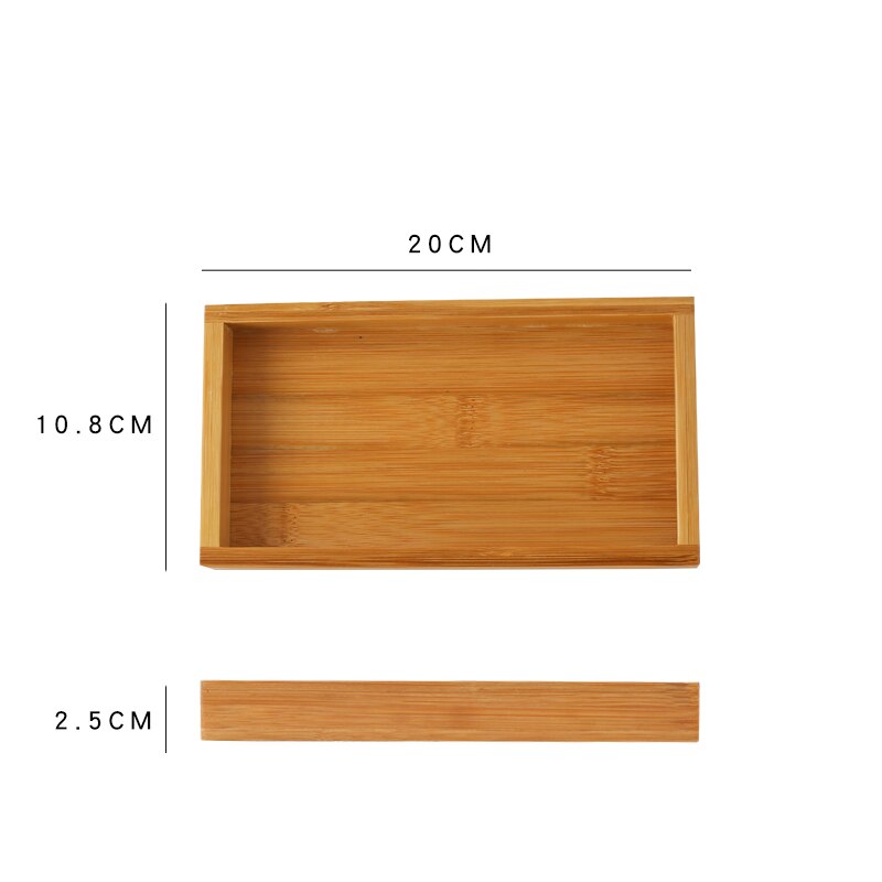 Plato de cerámica de lunares para aperitivos, bandeja de madera con rejilla para frutos secos, frutos secos, aperitivos, aperitivos, salsas, suministros de cocina: B2
