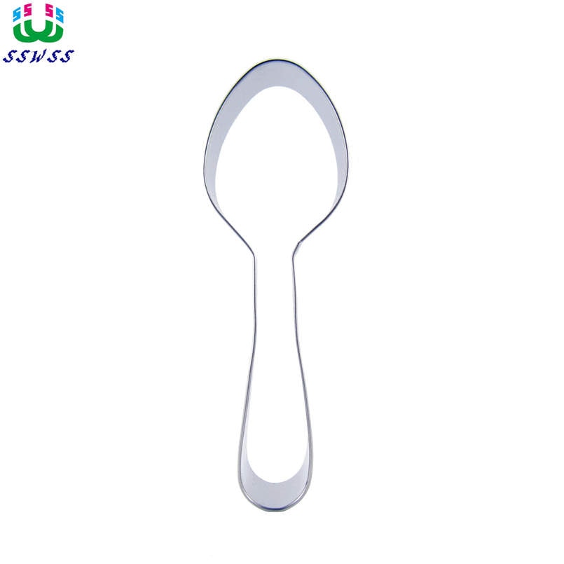 Geen Eetstokjes, Met Lepel Vorm Cake Decorating Fondant Snijders Gereedschap, Cake Cookie Biscuit Bakken Mallen, Directe Verkoop