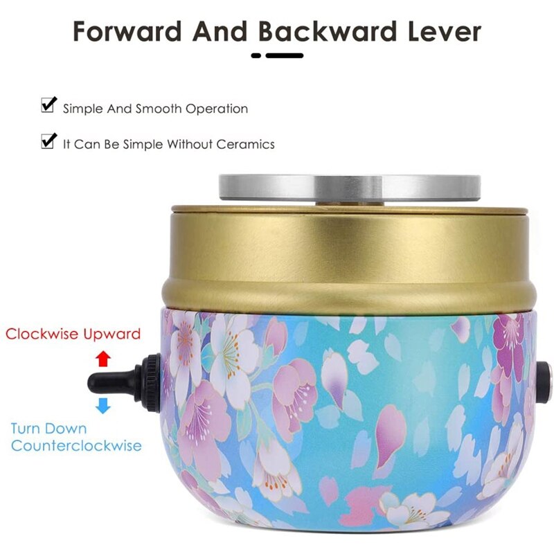 BMBY-Mini Pottery Wheel Machine,2000RPM Electric Clay Tools for Ceramic Art