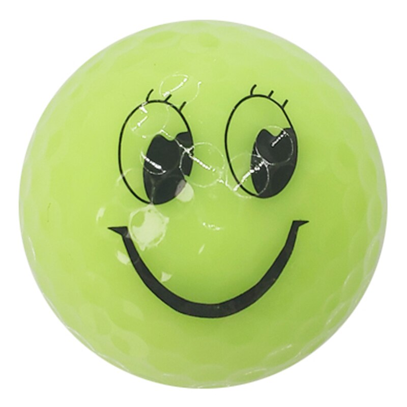 Golfbold smil farverige træningsbolde til børn drenge piger panda bold eneste plantar massage bolde 1pc golfbold 6 slags