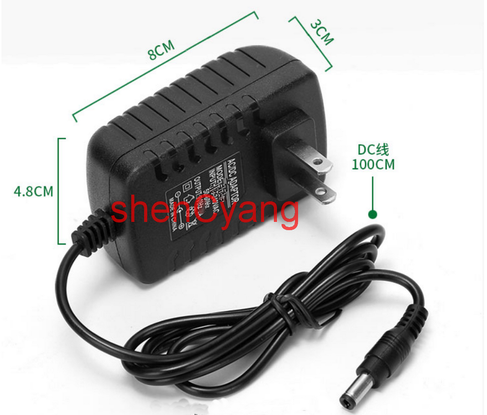 12 v 2a 2000ma netzteil ac/dc-netzteil für überwachung, cctv-kamerasystem, nvr, dvr, konverter, ladegerät