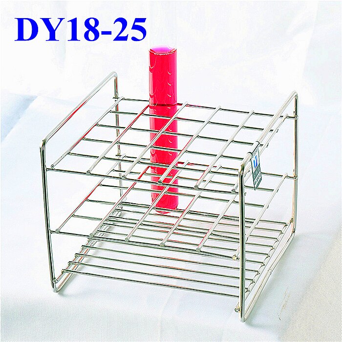 Wire Test Tube Rack 25 Holes Dia.20mm Fit Outside Dia. 18-19.5mm Tube,Stainless Steel All Size Available In Store