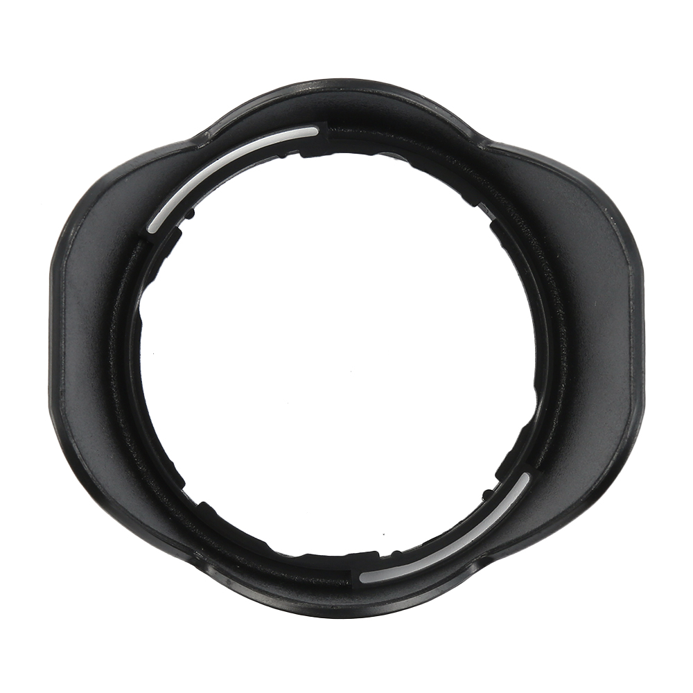 Kamera Gegenlichtblende HB-N106 Bajonetthalterung für Nikon D3500 D5600 mit AF-P DX Nikkor 18–55 mm f/3,5–5,6 G VR 55 mm Filterobjektiv