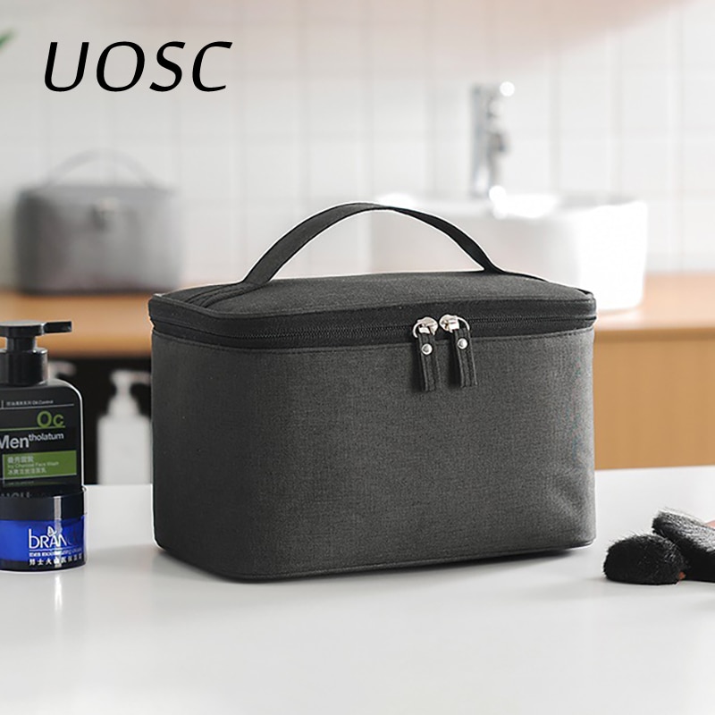 UOSC Multifunctionele Reizen Cosmetische Tas Voor Mannen Vrouwen Make-Up Tassen Toiletartikelen Organizer Waterdicht Vrouwelijke Opslag Make Up Case