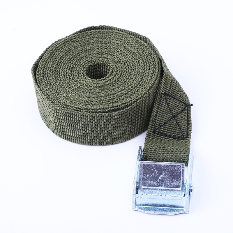 Corde de Tension de voiture de 2M, sangle fixe de cargaison, support de toit, sangles d'arrimage, ceinture d'attache à cliquet avec boucle, ceinture de rangement à cliquet: H