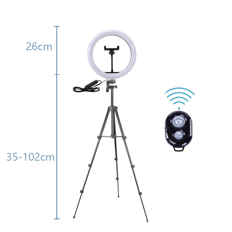 Led Ring Light Ring with Tripod Song Lighting for Photography Round Ring Lamp for Selfie Ringlight Right Light Rim for Photo: 3120 tripod
